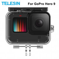 TELESIN Аквабокс погружение до 50м для GoPro 9 / 10 / 11 (модель GP-WTP-901) прозрачный (153023)