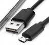 USB кабель micro USB длина 50см (чёрный) 46662 - USB кабель micro USB длина 50см (чёрный) 46662