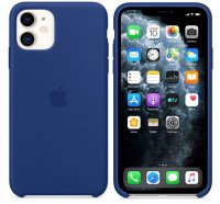 Чехол Silicone Case iPhone 11 (синий) 60129