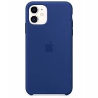 Чехол Silicone Case iPhone 11 (синий) 60129 - Чехол Silicone Case iPhone 11 (синий) 60129