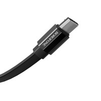 BOROFONE USB кабель micro BU8 2.4A, длина: 1.2 метра (чёрный) 3011